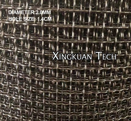 304 316 Stainless Steel Crimped Woven Wire Mesh For Sieve Industry