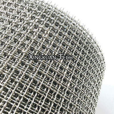 304 316 Stainless Steel Crimped Woven Wire Mesh For Sieve Industry