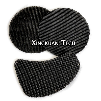 Cakram layar wire mesh filter besi baja polos untuk ekstrusi plastik