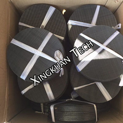 176.3MM DIA Black Wire Mesh 10mesh 20mesh 30mesh 40mesh Filter Disc