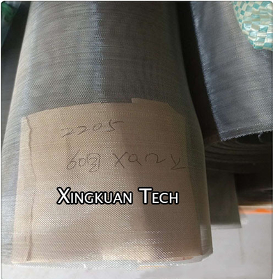 2205 Stainless Steel Mesh 60 Mesh Kawat 0.12mm Untuk Pengisi