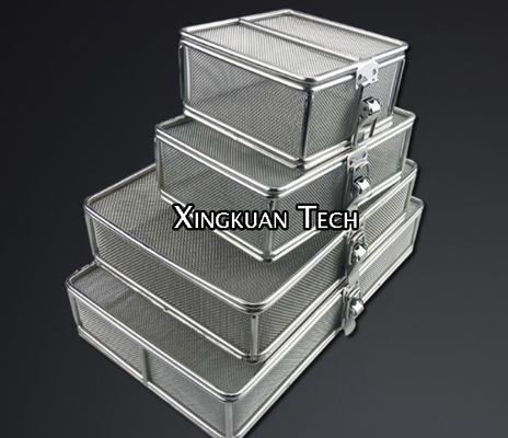 Baki Pembersih Presisi Stainless Steel 304 Dengan Penutup Terkunci Untuk Rumah Sakit