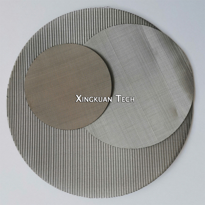 Layar Filter Wire Mesh Stainless Steel Extruder Untuk Proses Ekstrusi Plastik Dan Polimer