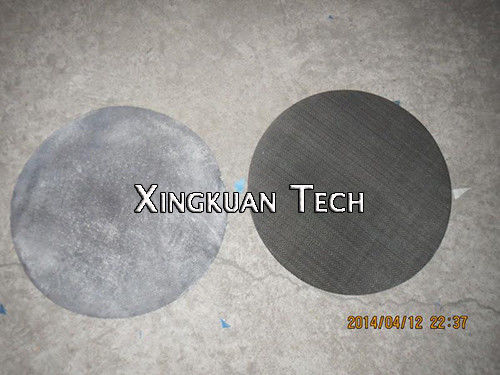 Layar Filter Wire Mesh Extruder Baja Biasa Dapat Menyaring Karet Plastik Dan Bahan Cair Lainnya