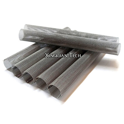 Tabung Layar Filter Wire Mesh Stainless Steel Untuk Penggunaan Filtrasi Mikron