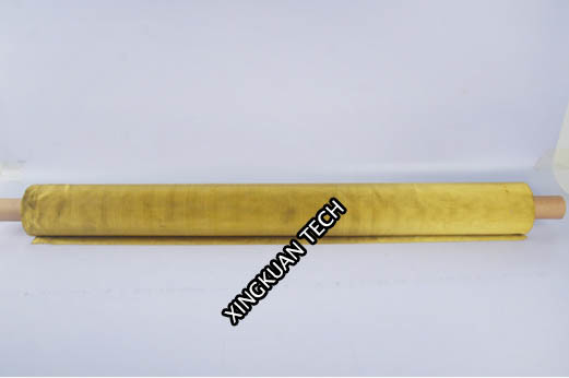 Layar Kuningan Kuningan Woven Wire Mesh H65 H70 H80 Dengan Warna Emas
