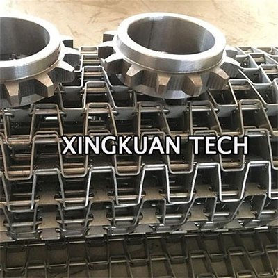 Flat Conveyor Belt Wire Mesh Carbon Steel Stainless Steel Untuk Mesin Conveyor Belt