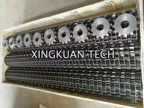 Honeycomb Conveyor Belt Wire Mesh Juga Dikenal Sebagai Flat Wire Belting Untuk Pizza Oven Baking