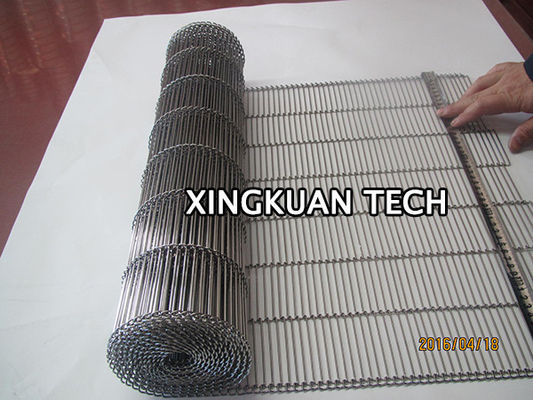 Stainless Steel 201 304 316 Flat Flex Belt Untuk Mengubah Bagian Pada Mesin Konveyor