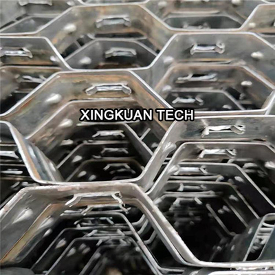 2.5X25mmX50mm Hexagonal Mesh Wire Baja karbon rendah tipe H untuk Lapisan Tahan Api