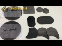 Besi polos/kawat balk/kawat besi mesh screen disc untuk produksi plastik